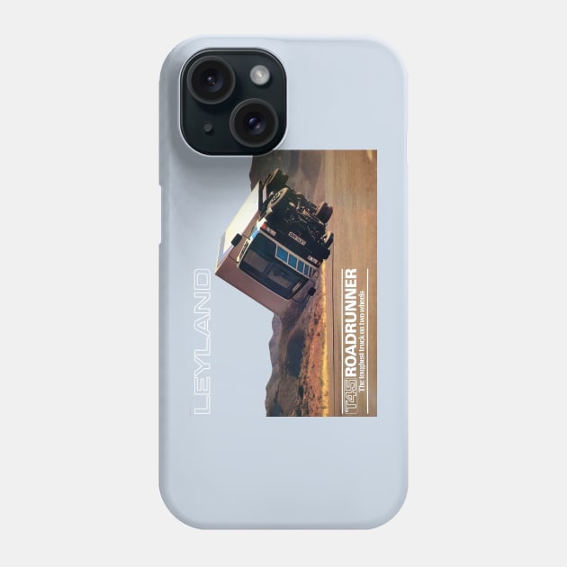 LEYLAND ROADRUNNER - advert Phone Case by Throwback Motors