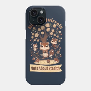 ninja squirrels Phone Case