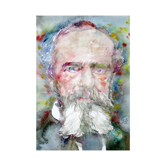 WILLIAM JAMES watercolor portrait .3 by lautir