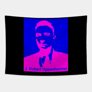 Oppenheimer - Pink on Blue Tapestry