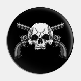Father's Day Skull 1 Pin