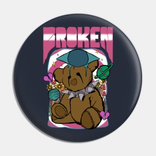 Broken Heart Pin