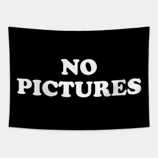 No Pictures Tapestry