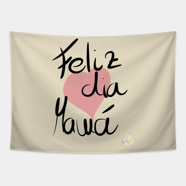 feliz dia de la madre Tapestry by Forli