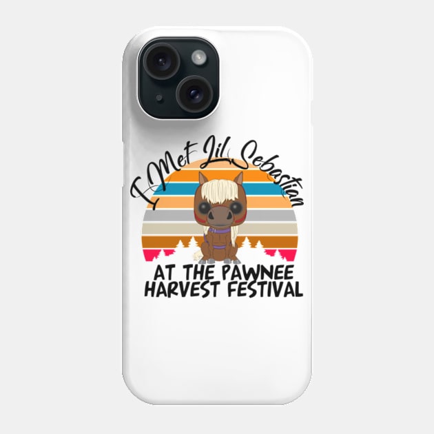 Lil Sebastian Pawnee Harvest Festival Parks And Rec Phone Case by Litaru