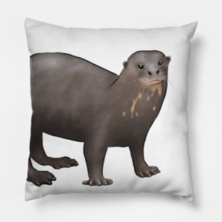 Giant Otter 3 Pillow