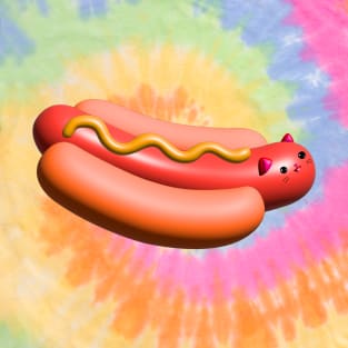 Kitty Hot Dog T-Shirt