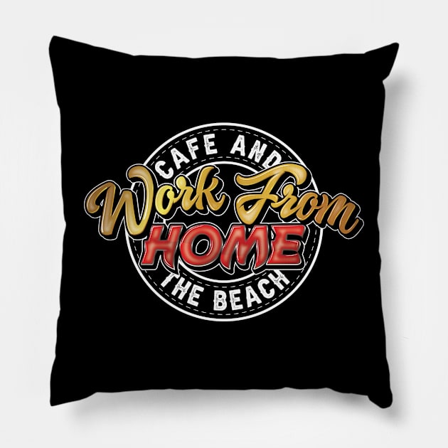work from home Pillow by diizywoster