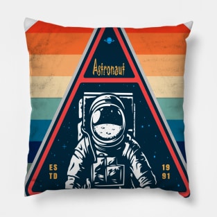 vintage The Spaceman's Trip T-Shirt Pillow