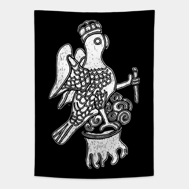 Hampton Court Anne Boleyn Falcon Badge Carving Simplified Anne Boleyn Tapestry TeePublic