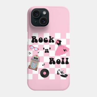 Rock and Roll Pink Phone Case