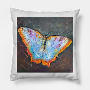 Butterfly. Morning Forest Pillow