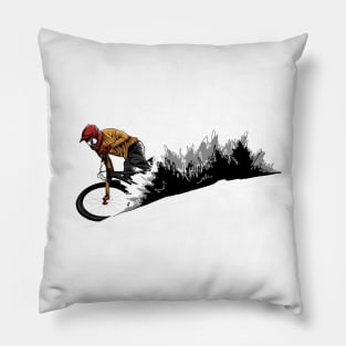 Mountain bike race Pillow