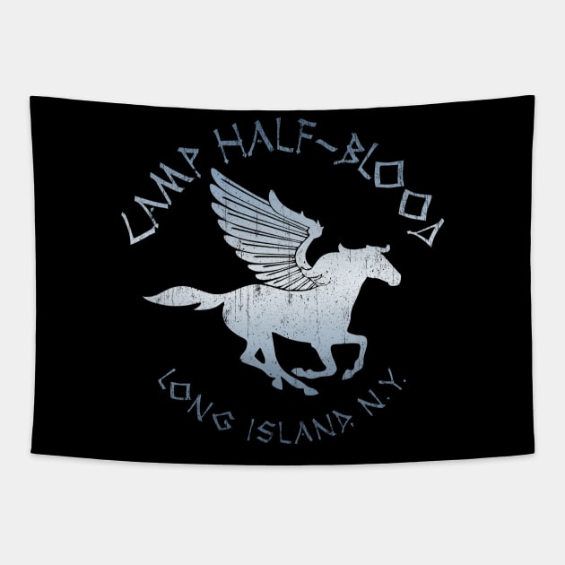 Camp-Half-Blood / Vintage Aesthetic Design Tapestry by Cave Clan