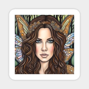 Kate Beckinsale as a fairy in the woods Magnet