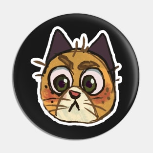 happy cat sticker (collection 8/8) Pin