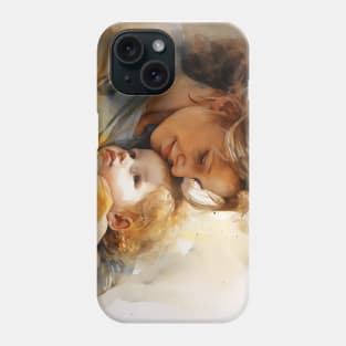 Safe in a Mother's Arms Phone Case