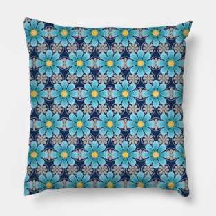 Cute Flower Pattern Pillow