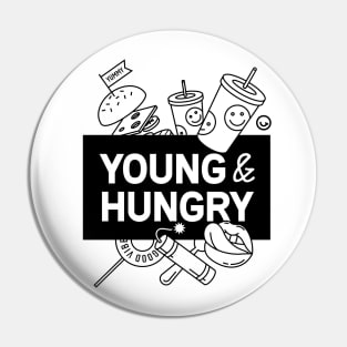 Young & Hungry Pin