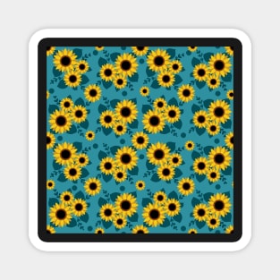 Sunflower Fields Forever Magnet