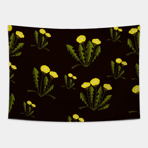 Dandelion Pattern Tapestry by Countryside