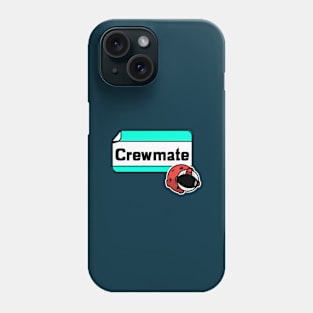 Among Us Crewmate Sticker Phone Case