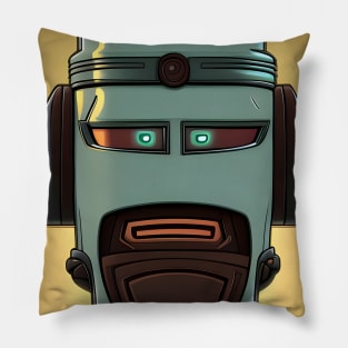 Robot from future Pillow