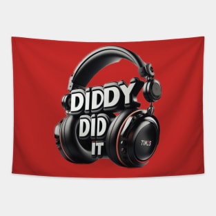 Diddy Did It Tapestry