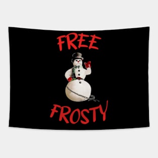 Free Frosty Christmas with the Xmas Kranks Tapestry