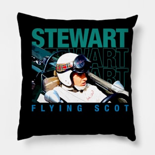 Jackie Stewart Flying Scot Legend Pillow