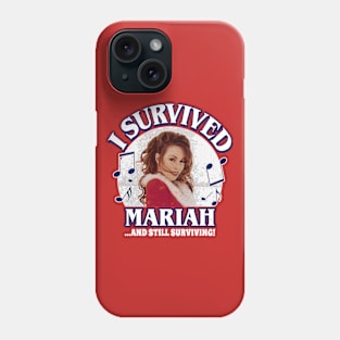 I Survived Funny Repetitive Christmas Song Meme Phone Case