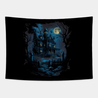 dark castle Tapestry