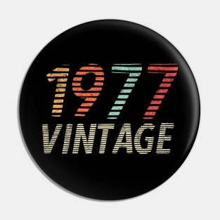 Vintage 1977 Pin