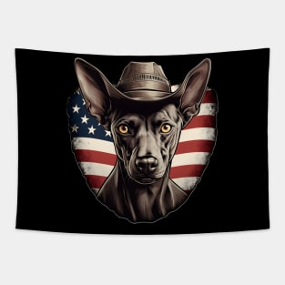 Patriotic Mexican Hairless Tapestry