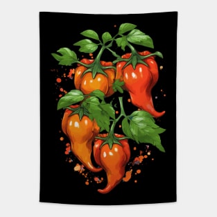 Habanero Peppers Tapestry