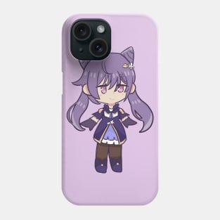 Genshin Impact Chibi Keqing Fan Art Phone Case