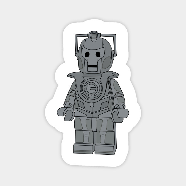 Lego Cyberman Cyberman Magnet TeePublic
