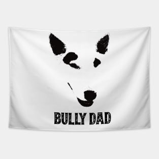 Bully Dad English Bull Terrier Tapestry