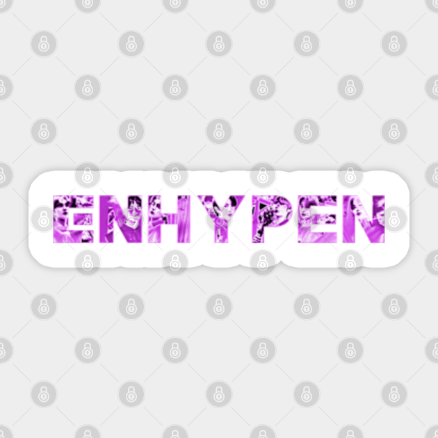 enhypen pink enhypen sticker teepublic
