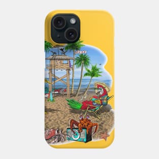 Parrot Beach Party Phone Case