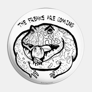 Frog Freak Pin