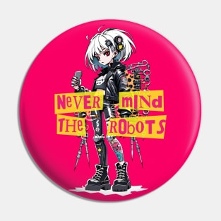 Punk Robot VII Pin