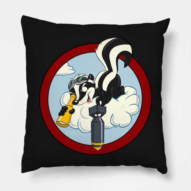 103rd Bomb Group (H) Pillow by LockheedSkunk