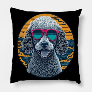 Summer Shirt Havanese Poodle Cool Dog Sunglasses Pillow