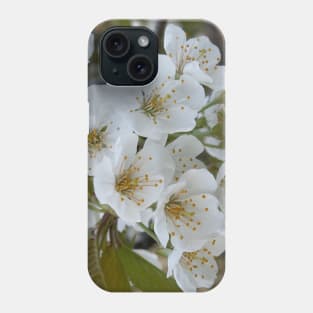 White flowers Phone Case