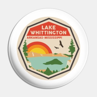 Lake Whittington Arkansas - Mississippi Pin