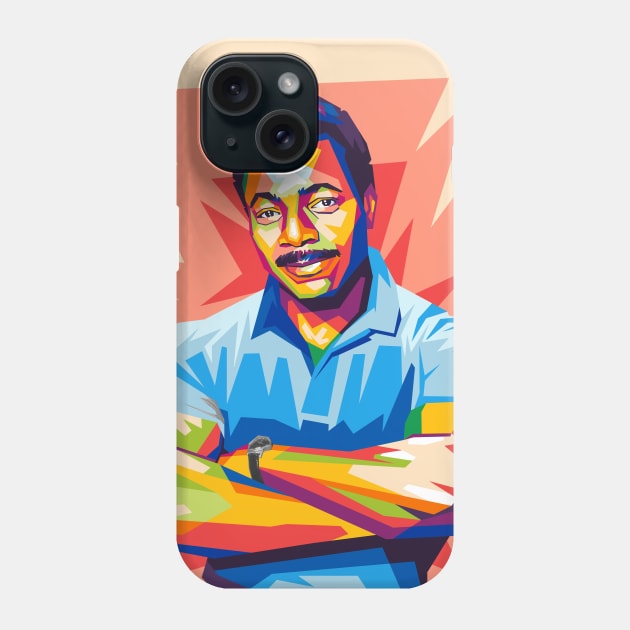 Carl Weathers Phone Case by cool pop art house