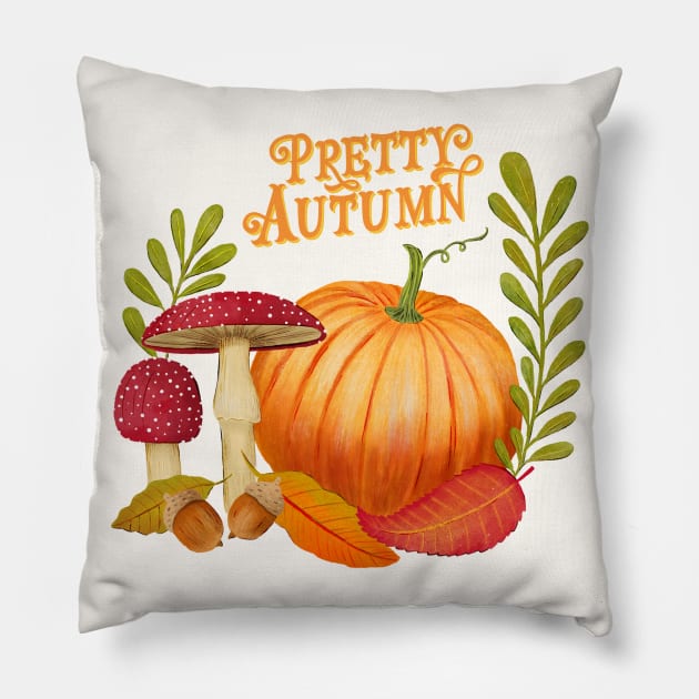 Autumn vibes Pillow by CalliLetters