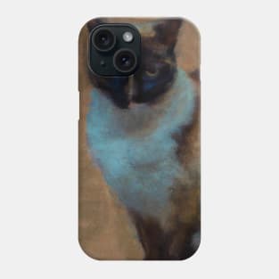 Kitty Cat in the Style of Matisse Phone Case