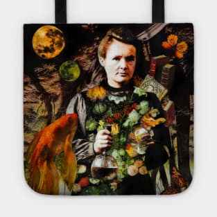 Marie Curie Female Scientist Physicist Chemist Laboratory Tote